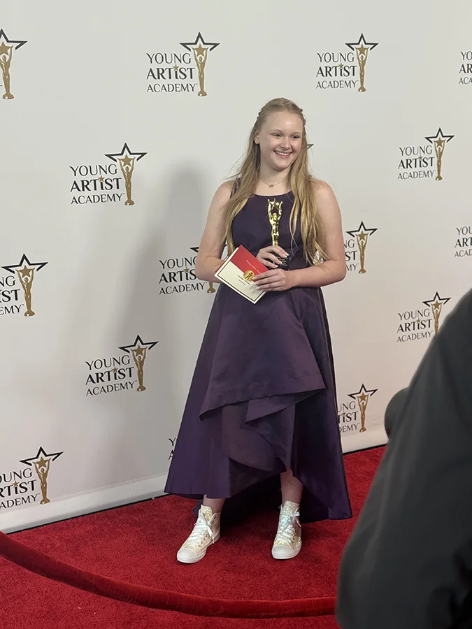 Phoebe Heffer at the 46th Young Artist Academy Awards